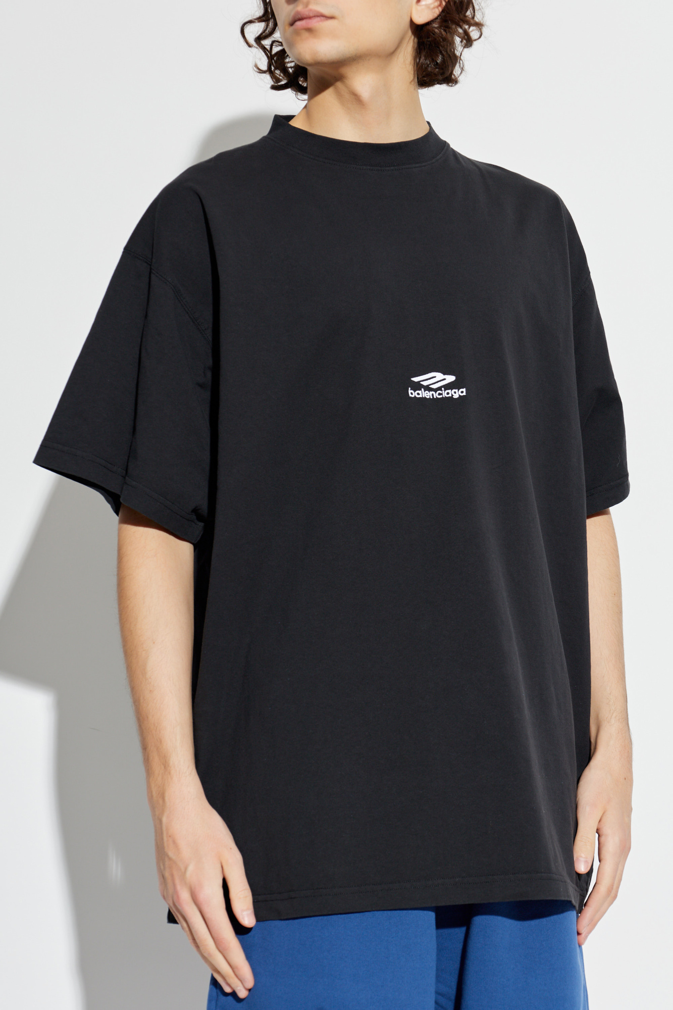 Preto T-shirt da coleção 'Skiwear' Balenciaga - Vitkac Brazil